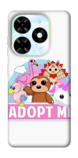 Чехол на TECNO Spark Go 2024 Adopt Me Pets Logo фото 1 из 1