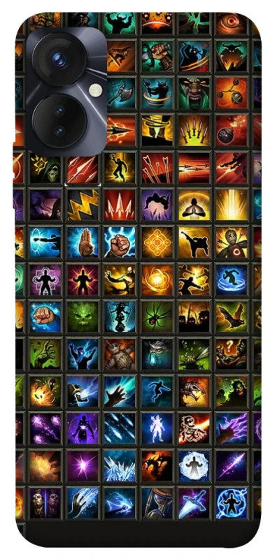 Чохол на TECNO Spark 9 Pro (KH7n) Abilities menu ver.3 фото 1 з 1