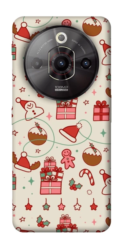 Чохол на ZTE Nubia Focus Pro Новорічний v14 фото 1 з 1