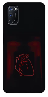 Чехол на Oppo A52 / A72 / A92 Красное сердце фото 1 из 1