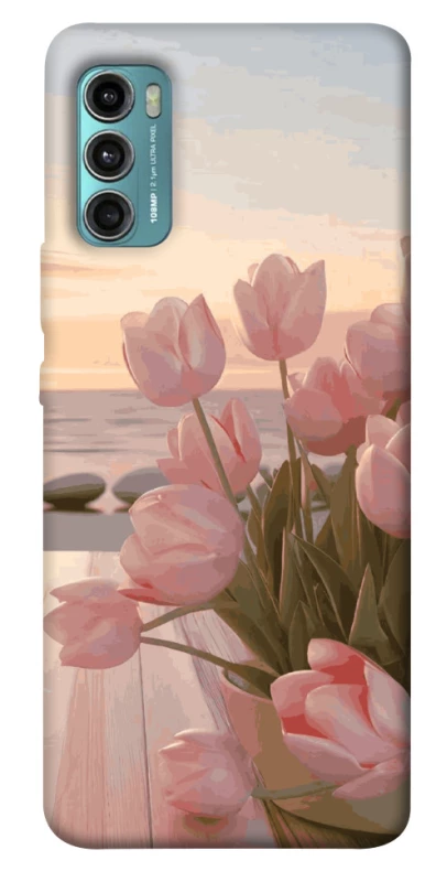 Чохол на Motorola Moto G60 Morning Flowers zon фото 1 з 1