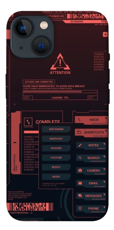 Чохол на Apple iPhone 13 (6.1") Attention фото 1 з 1