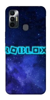 Чохол на TECNO Spark 7 Roblox Space Logo Blue фото 1 з 1