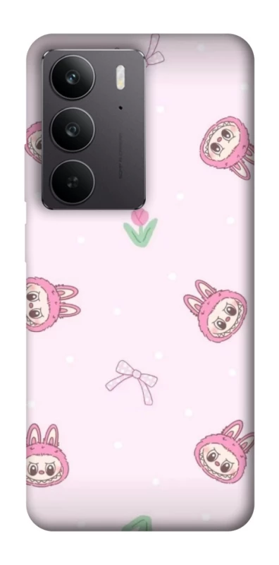 Чохол на Realme C75 Labubu Flower фото 1 з 1