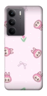 Чохол на Realme C75 Labubu Flower фото 1 з 1