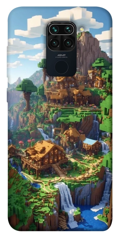 Чохол на Xiaomi Redmi Note 9 / Redmi 10X Minecraft universe фото 1 з 1