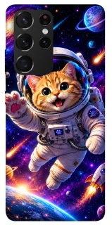 Чохол на Samsung Galaxy S21 Ultra Space Cat фото 1 з 1