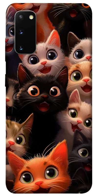 Чохол на Samsung Galaxy S20 happy cats фото 1 з 1