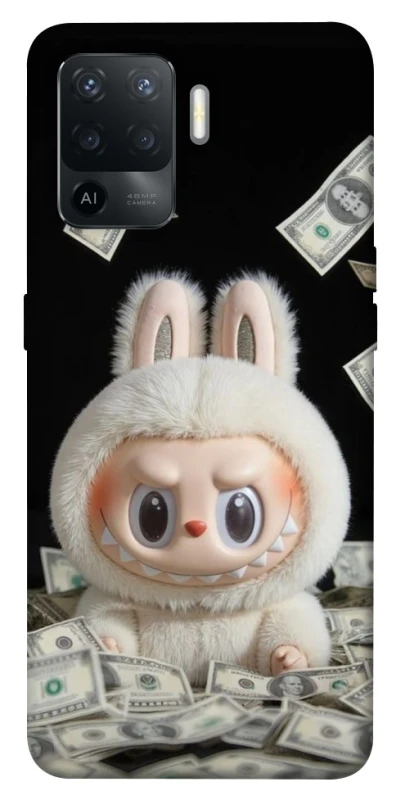 Чохол на Oppo Reno 5 Lite Dollar Labubu фото 1 з 1
