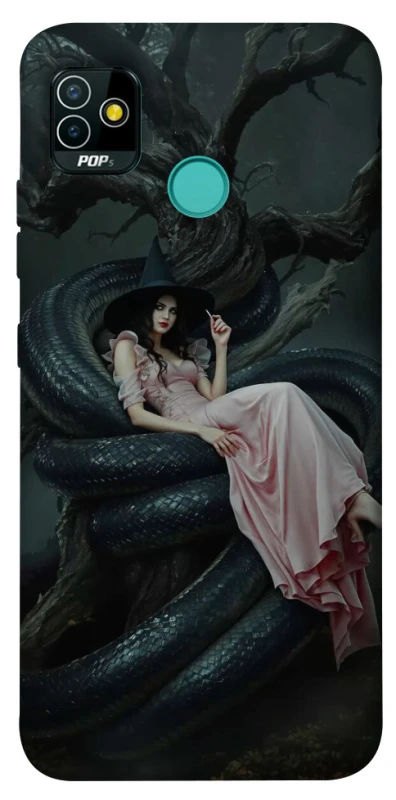 Чохол на TECNO POP 5 Halloween Witch ver.7 фото 1 з 1