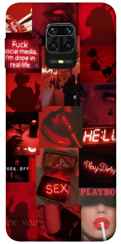 Чехол на Xiaomi Redmi Note 9s / Note 9 Pro / Note 9 Pro Max Love collage ver.3 фото 1 из 1