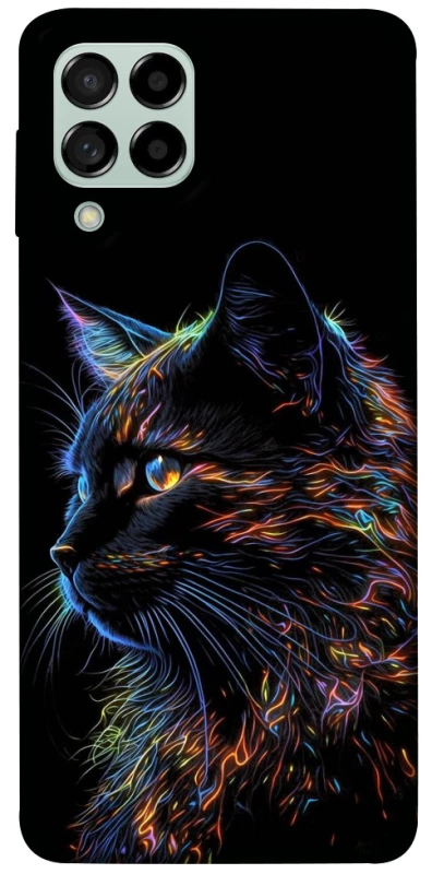 Чохол на Samsung Galaxy M53 5G Чорний кіт фото 1 з 1