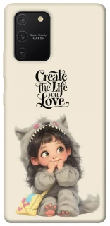 Чохол на Samsung Galaxy S10 Lite Create the life you love фото 1 з 1