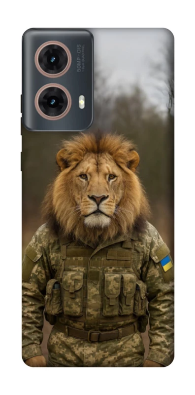 Чохол на Motorola Moto G85 Лев захисник фото 1 з 1