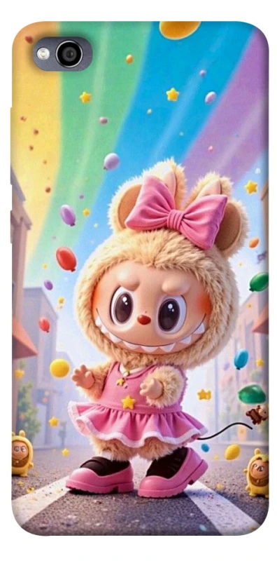 Чохол на Xiaomi Redmi 4a Labubu rainbow фото 1 з 1