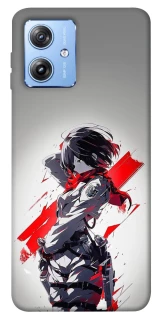 Чехол на Motorola Moto G84 Mikasa фото 1 из 1