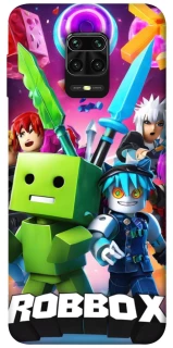 Чехол на Xiaomi Redmi Note 9s / Note 9 Pro / Note 9 Pro Max Roblox gaming heroes фото 1 из 1