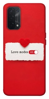 Чехол на Oppo A54 5G / A74 5G Love Mode ON фото 1 из 1