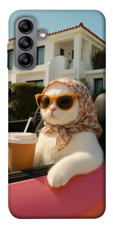 Чохол на Samsung Galaxy A04s Stylish Cat Cruise фото 1 з 1