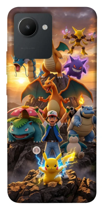 Чехол на Realme C30 Pokemon фото 1 из 1