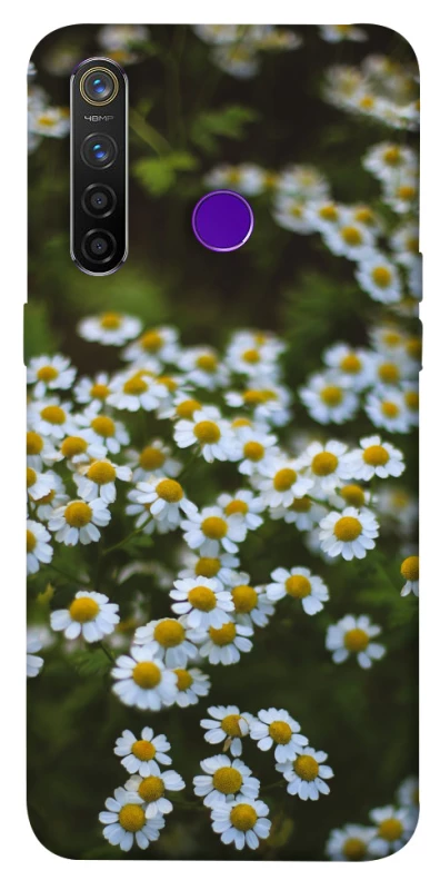 Чохол на Realme 5 Pro Ромашки v13 фото 1 з 1