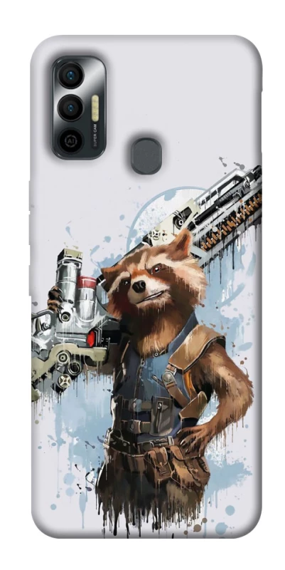 Чохол на TECNO Spark 7 Rocket Raccoon фото 1 з 1