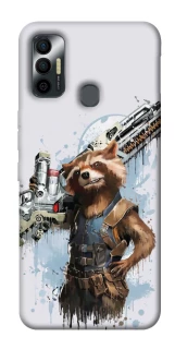 Чохол на TECNO Spark 7 Rocket Raccoon фото 1 з 1