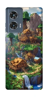 Чохол на Motorola Edge 50 Minecraft universe фото 1 з 1
