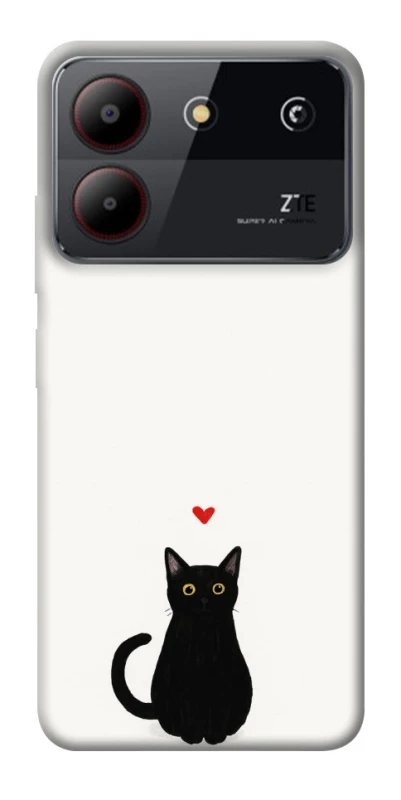 Чохол на ZTE Blade A54 4G cat in love фото 1 з 1