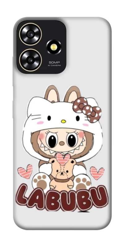 Чехол на ZTE Blade A73 4G Hello Kitty Labubu фото 1 из 1