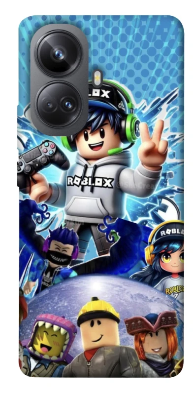 Чехол на Realme 10 Pro+ Roblox collage ver.3 фото 1 из 1