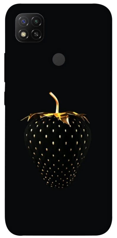 Чохол на Xiaomi Redmi 9C Чорна полуниця фото 1 з 1