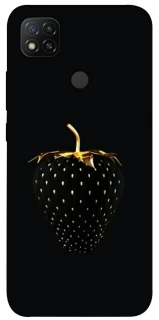 Чохол на Xiaomi Redmi 9C Чорна полуниця фото 1 з 1