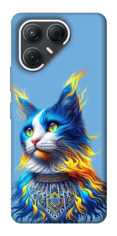 Чохол на TECNO Pova 7 Кіт патріот фото 1 з 1