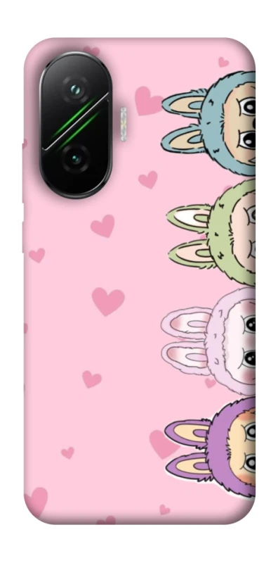 Чохол на Xiaomi Poco F7 All Labubu 4 фото 1 з 1