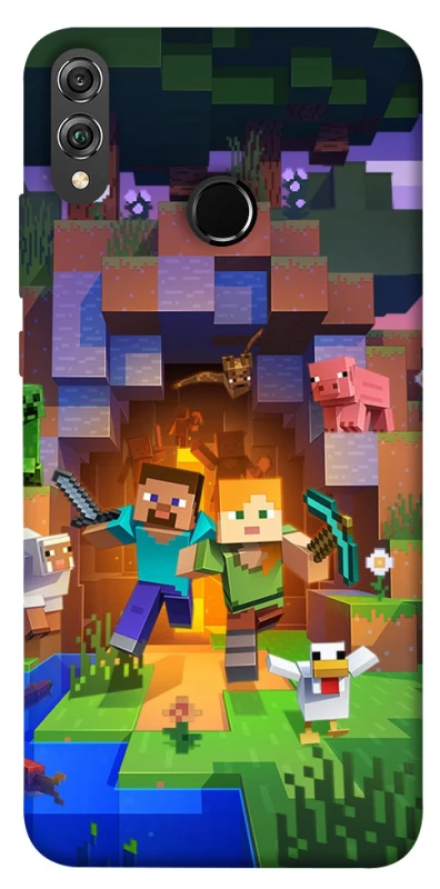 Чехол на Huawei Honor 8X Minecraft game фото 1 из 1