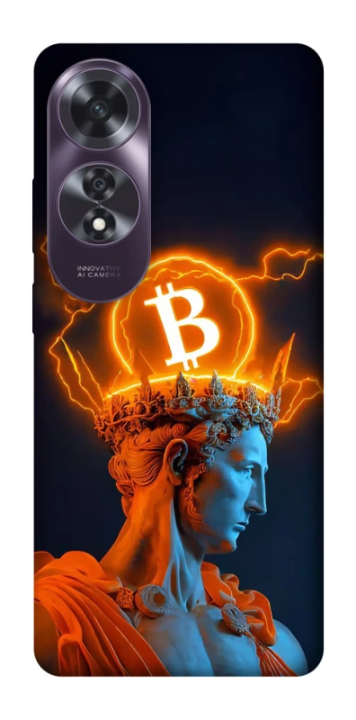 Чехол на Oppo A60 Bitcoin God фото 1 из 1