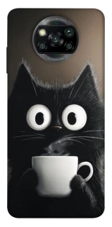 Чехол на Xiaomi Poco X3 NFC / Poco X3 Pro morning cat фото 1 из 1