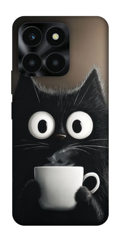 Чехол на Huawei Honor X6a morning cat фото 1 из 1