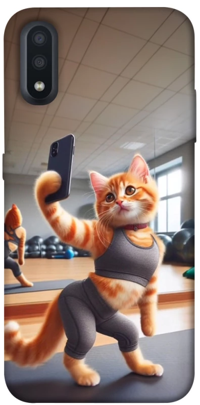 Чехол на Samsung Galaxy A01 Кошечка фото 1 из 1