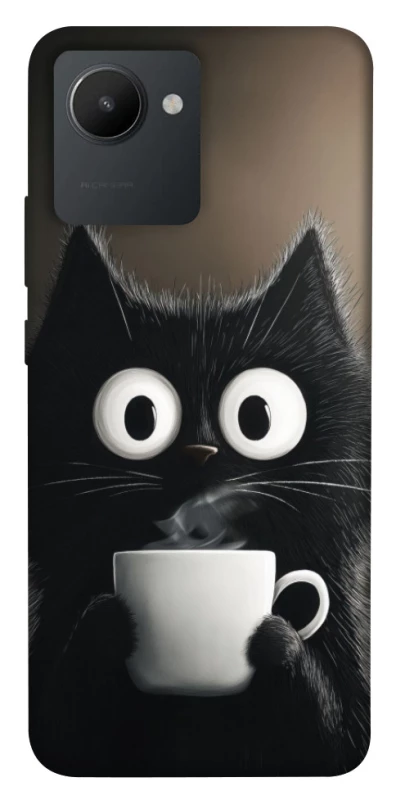 Чохол на Realme C30s morning cat фото 1 з 1