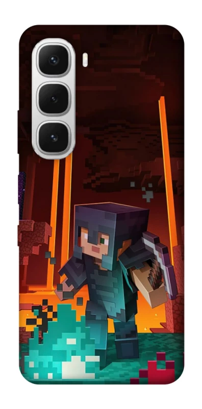 Чохол на Infinix Hot 60i Minecraft game adventure фото 1 з 1