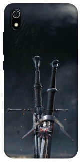 Чехол на Xiaomi Redmi 7A Мечи Ведьмака фото 1 из 1