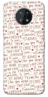 Чохол на Nokia G50 Love aesthetic ver.4 фото 1 з 1