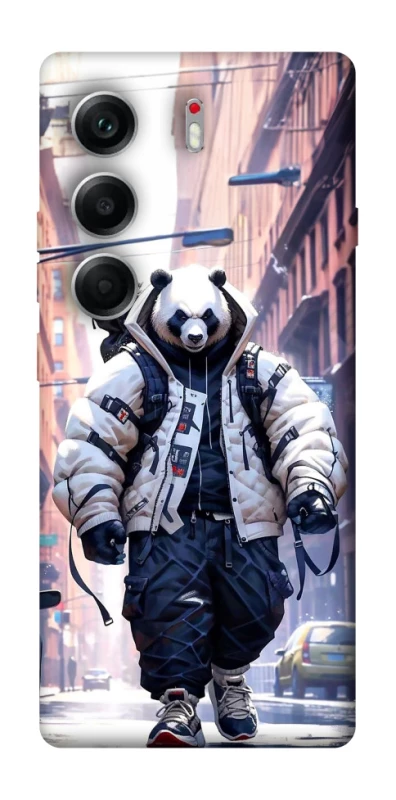 Чехол на Tecno Camon 40 Панда курьер фото 1 из 1
