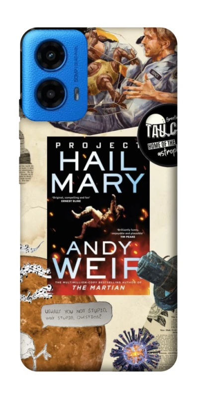Чехол на Motorola Moto G45 Project Hail Mary ver.2 фото 1 из 1