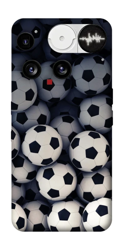 Чохол на Nothing Phone (3) Футбольні м'ячи фото 1 з 1