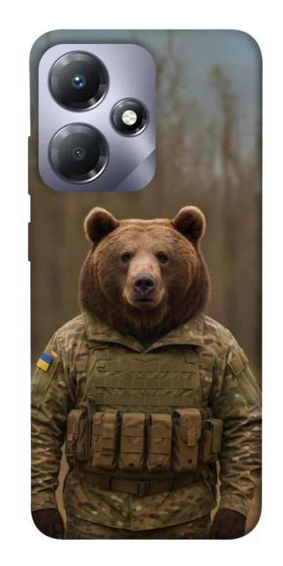 Чохол на Infinix Hot 30i Ведмідь захисник фото 1 з 1