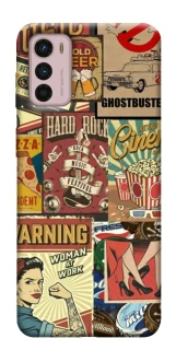 Чохол на Motorola Moto G42 Retro collage ver.2 фото 1 з 1