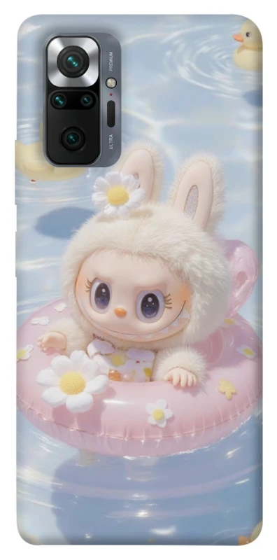 Чохол на Xiaomi Redmi Note 10 Pro Labubu swimming фото 1 з 1